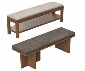 Wabi-sabi Style Stool For Changing Shoes-ID:131074919