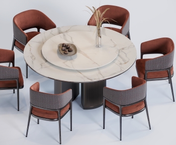 Modern Dining Table And Chairs-ID:532963045