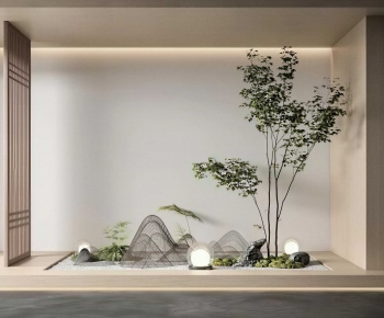 Modern Plant Landscaping-ID:763676886