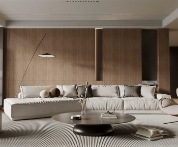 Modern A Living Room-ID:743329051