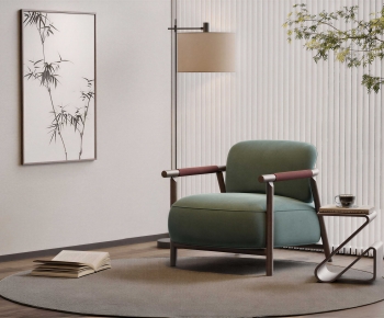 New Chinese Style Lounge Chair-ID:499661046