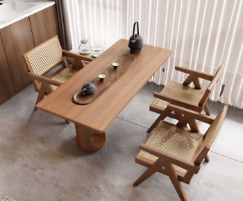Wabi-sabi Style Tea Tables And Chairs-ID:278420479
