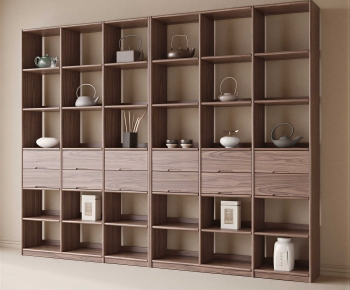 New Chinese Style Bookcase-ID:218975079