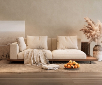 Wabi-sabi Style A Sofa For Two-ID:104949548
