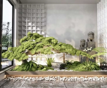 New Chinese Style Plant Landscaping-ID:422710907