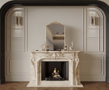 French Style Fireplace-ID:509541994