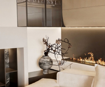 Modern Fireplace-ID:284621009