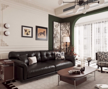 French Style A Living Room-ID:961050038