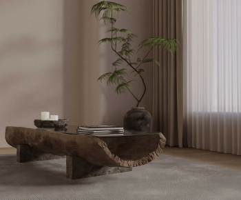 Wabi-sabi Style Coffee Table-ID:334132915