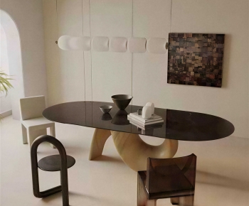 Modern Dining Table And Chairs-ID:685416944