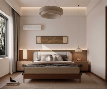 New Chinese Style Bedroom-ID:609519009