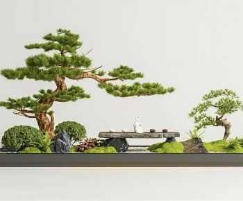 New Chinese Style Plant Landscaping-ID:133004901