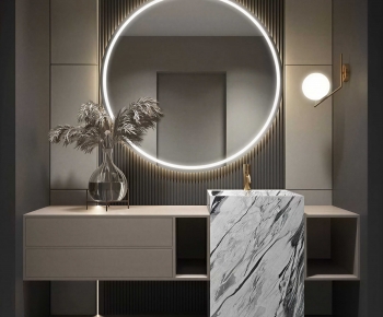 Modern Bathroom Cabinet-ID:453078039