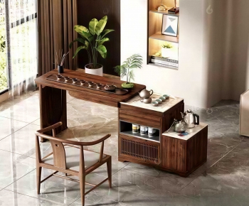 New Chinese Style Tea Tables And Chairs-ID:934259898