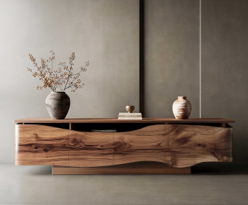 Wabi-sabi Style TV Cabinet-ID:859280113