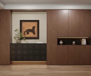 Modern Entrance Cabinet-ID:139920777