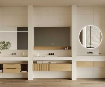 Modern Bathroom Cabinet-ID:394929891