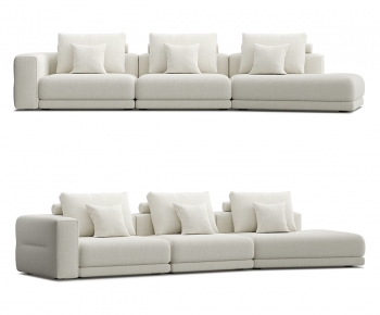 Modern Three-seat Sofa-ID:740827084