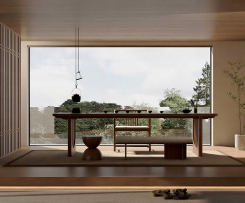 New Chinese Style Tea House-ID:986033924