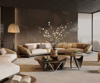 Modern A Living Room-ID:656119116