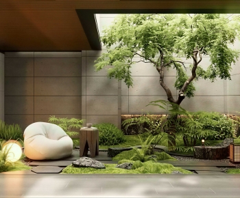 Japanese Style Courtyard/landscape-ID:490003111