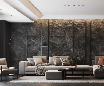 Modern A Living Room-ID:779164081