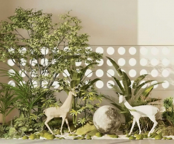 Modern Plant Landscaping-ID:889333019