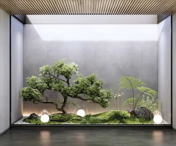 New Chinese Style Plant Landscaping-ID:571265947