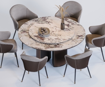 Modern Dining Table And Chairs-ID:968480114