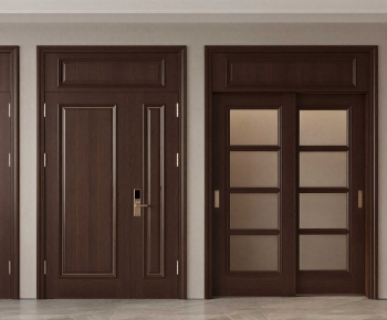 New Chinese Style Double Door-ID:334295031