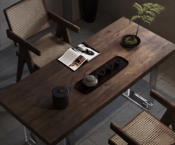 Wabi-sabi Style Tea Tables And Chairs-ID:582089413