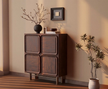Modern Entrance Cabinet-ID:132049089
