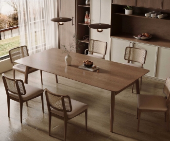 Modern Dining Table And Chairs-ID:352330929