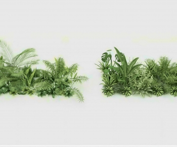 Modern Flowers And Grass-ID:666938072