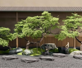 Japanese Style Courtyard/landscape-ID:425035951
