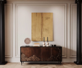 New Chinese Style Entrance Cabinet-ID:698005915