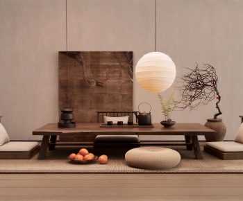 Wabi-sabi Style Tea Tables And Chairs-ID:674037934