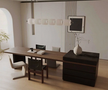 Modern Dining Table And Chairs-ID:577560906