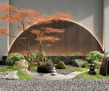 Japanese Style Courtyard/landscape-ID:502794984