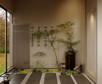 Japanese Style Plant Landscaping-ID:213273059