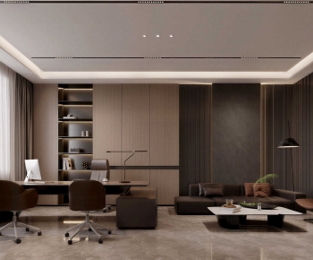 Modern Manager's Office-ID:627528917