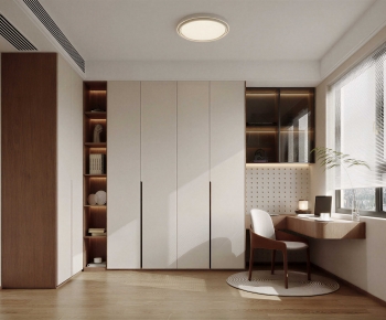 Modern Clothes Storage Area-ID:717853073