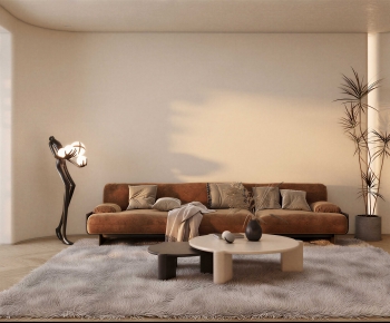 Wabi-sabi Style A Living Room-ID:612713109