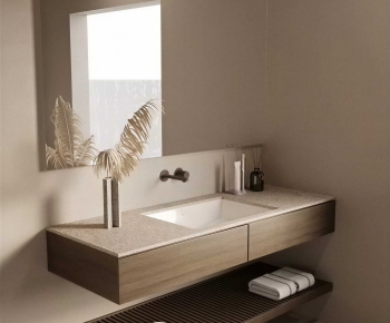 Modern Bathroom Cabinet-ID:520056965
