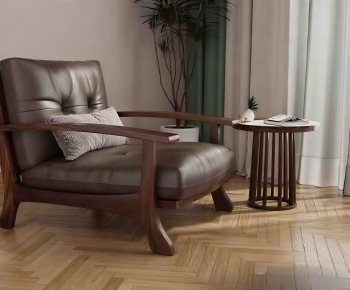 Retro Style Lounge Chair-ID:413597116