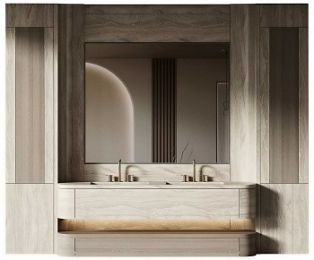Modern Bathroom Cabinet-ID:392627008