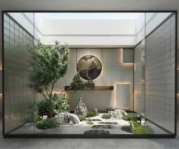 New Chinese Style Plant Landscaping-ID:167072068