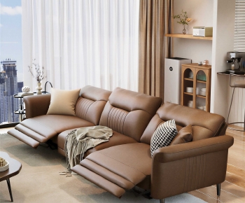 Modern Three-seat Sofa-ID:478786959