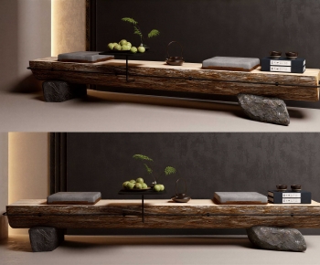 Wabi-sabi Style Bench-ID:928056966