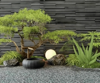 New Chinese Style Rockery Waterscape-ID:354301931